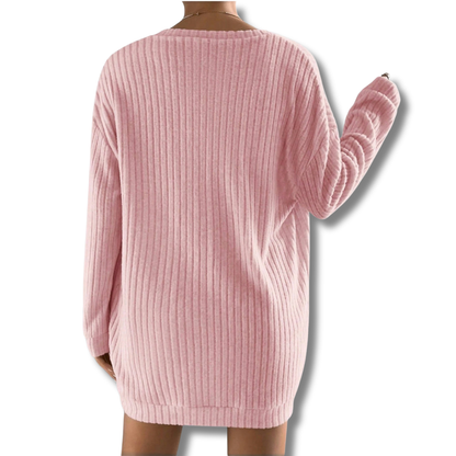 Three-Piece Ribbed Pajama Set