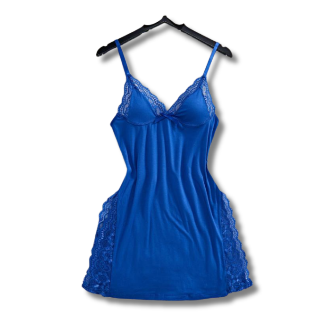 Lace Backless Nightgown