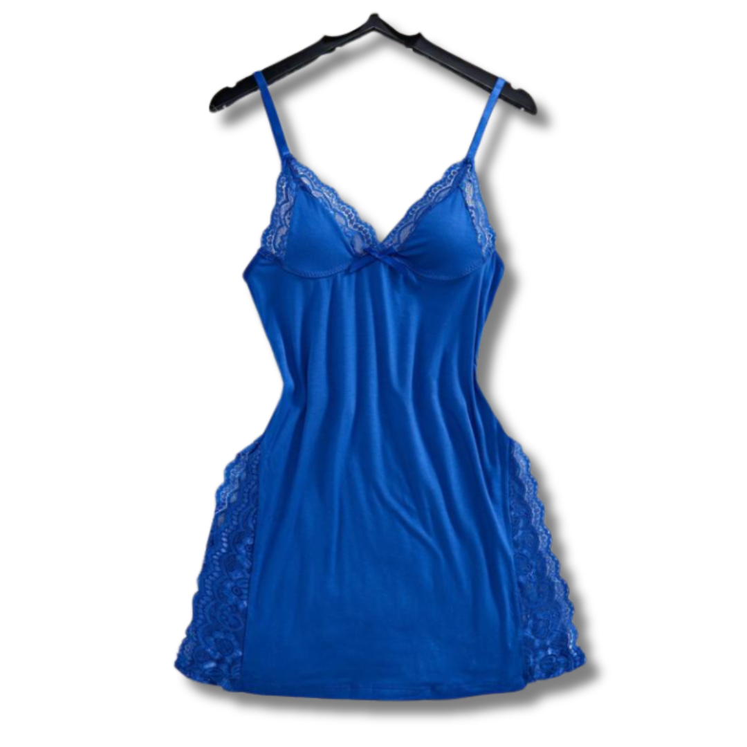 Lace Backless Nightgown